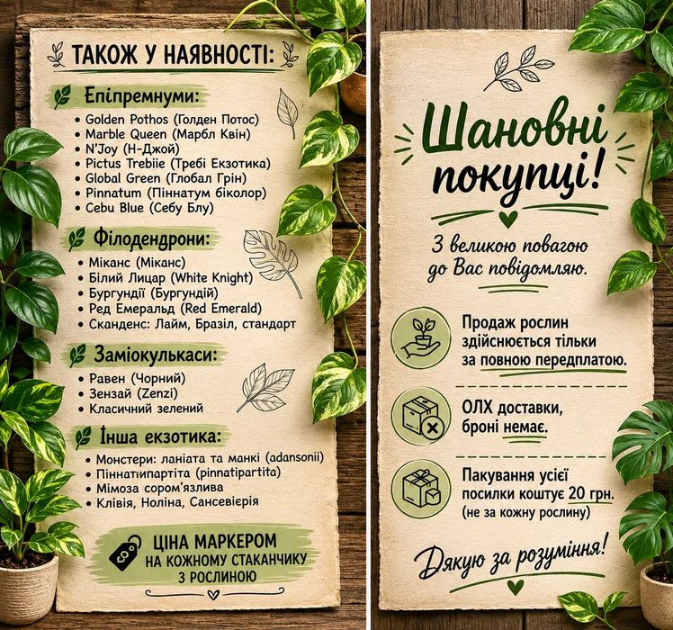 ‼️ Філодендрон Бразил:‼️ Соковитий неон у вашу оселю!