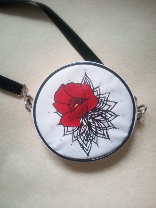 Сумка сумочка круглая