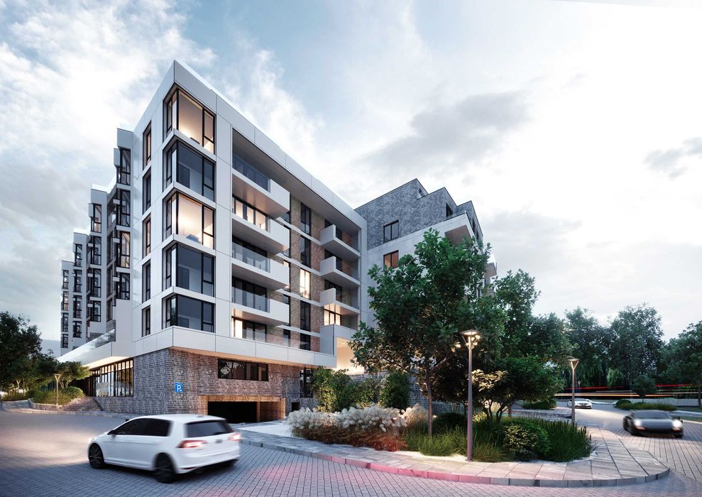 Продаж 1 кім. квартира 45,4 м2, ЖК Zelenа , м. Львів