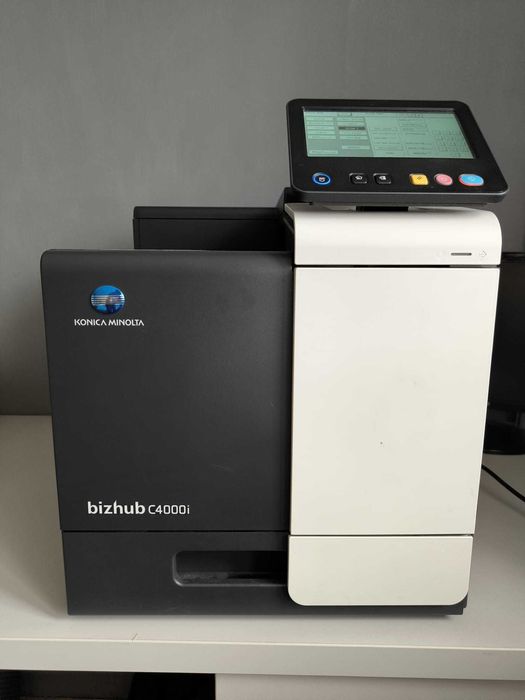 Drukarka laserowa konica monolta bizhub c4000i przebieg 90k