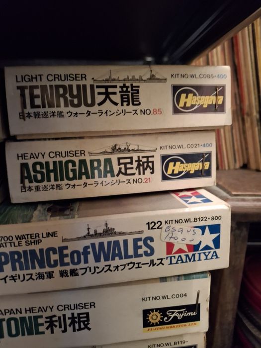 Kits novos 1 /700 navios guerra fujimi aoshimi tamiya etc