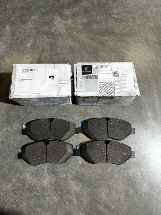 Колодки передні Sprinter W906 W907 спрінтер однокатковий