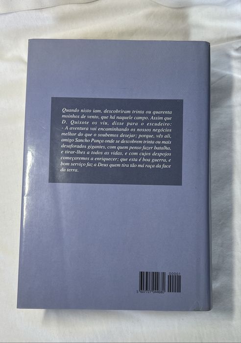 Miguel de CERVANTES D. Quixote de la Mancha Livro Vintage