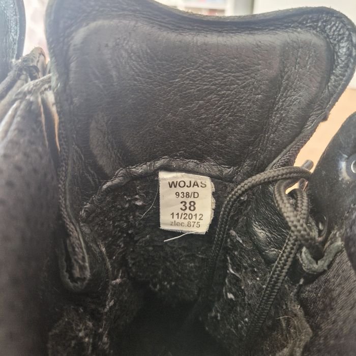 Buty wojskowe / służby celno-skarbowej , stan idealny roz  38 WOJAS