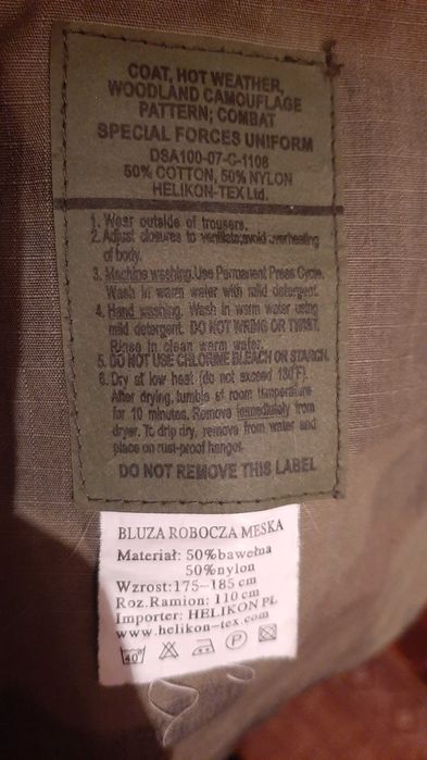 Kompletny mundur moro strzelecki strzelca helikon