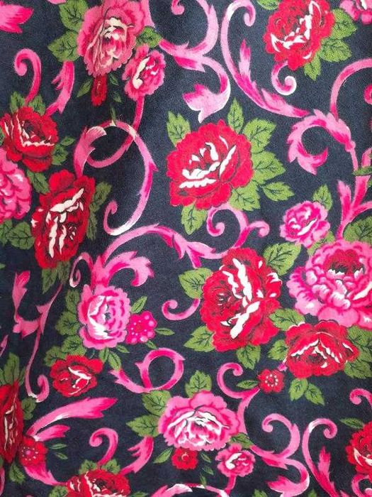 Фуксия! натуральная баика ссср bajka  100% хлопок отрез ткани модный