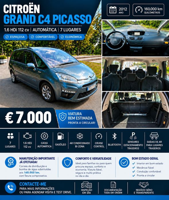 Citroën C4 Grand Picasso - Nacional