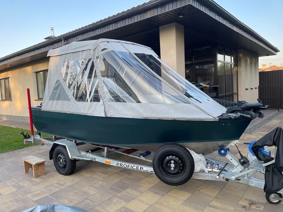 Катер алюминиевый ALBA 440 c