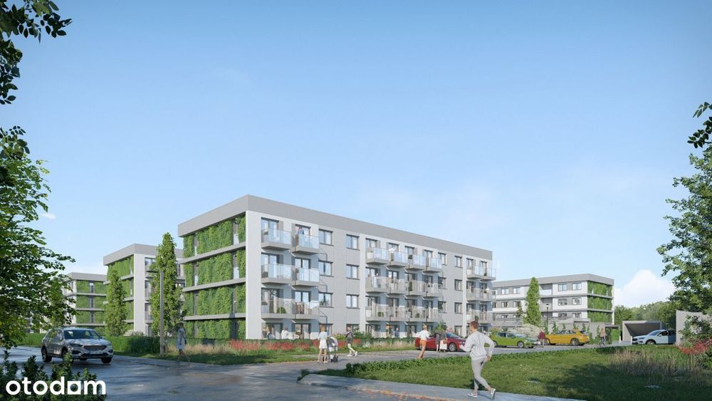 3-pokojowe mieszkanie 50m2 + balkon Bez Prowizji