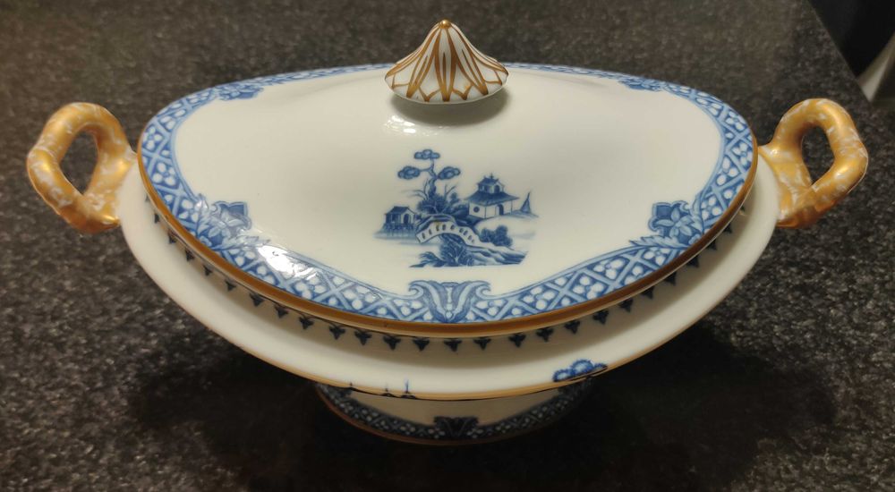 Vaso de Cerâmica Neoclássica Manufactura