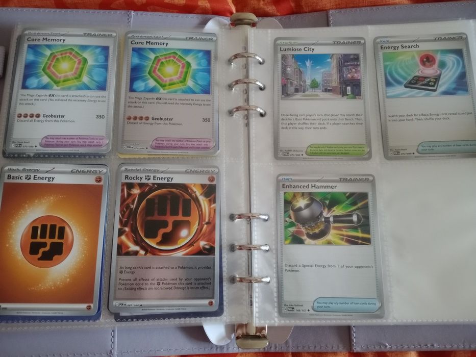Cartas Pokémon para troca