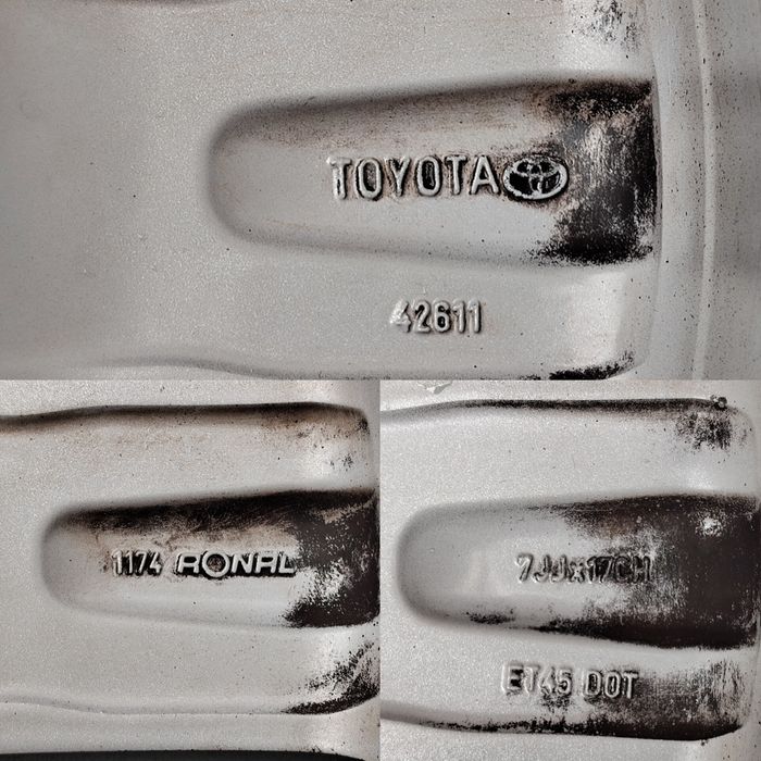 Комплект коліс Toyota Avensis T-25  2.2 D_Cat 5*114,3 R17//215*50R17