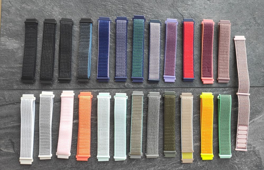 Спортивные ремешки на Samsung,Amazfit GTS,bip Garmin, Huawei 20мм 22mm