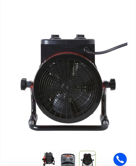 Тепловентилятор, обігрівач. EQUATION.