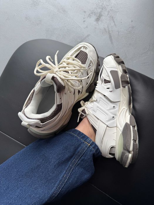 Кросівки Balenciaga Track 3.0 Cream/Brown premium