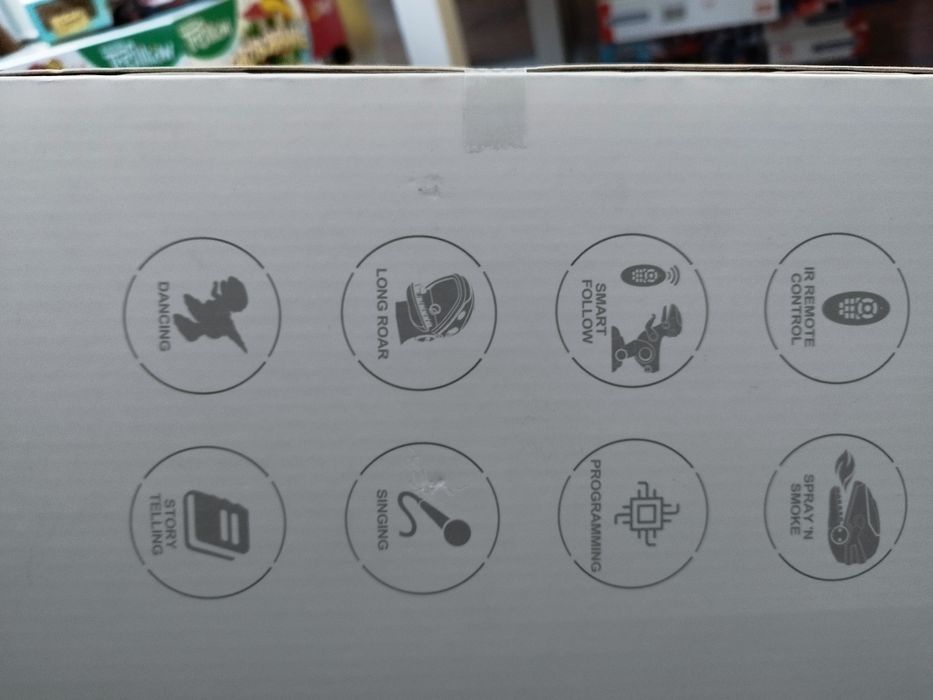 Zdalnie sterowany dinozaur