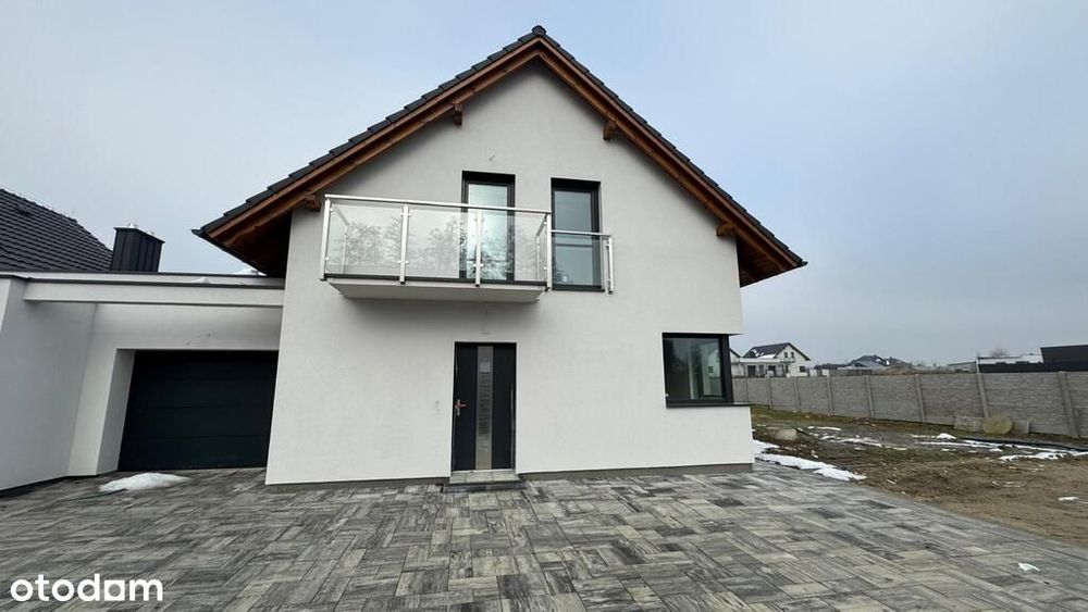 Nowy dom w zabudowie bliźniaczej