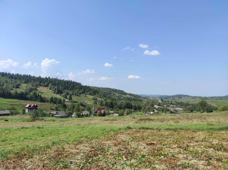 Земельна ділянка під забудову у Карпатах (с.Мита Львівська обл.)