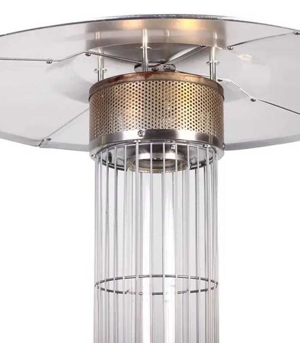 Parasol Grzewczy Gazowy Ogrzewacz Ogrodowy Wysoki 5000/12500 W