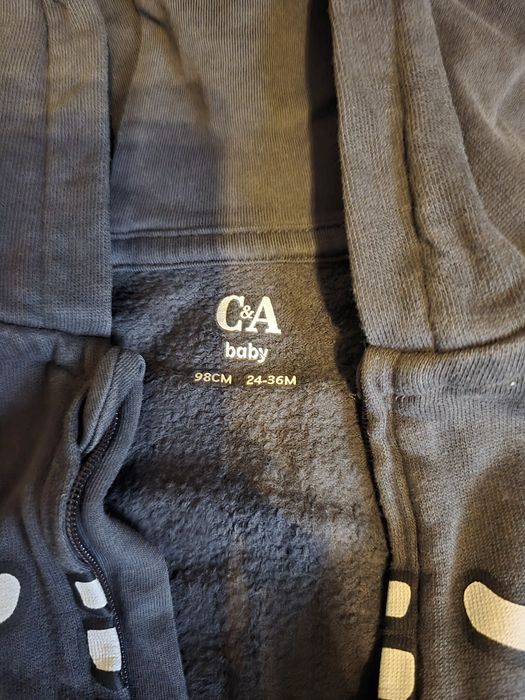 Dwa kombinezony dresowe dziecięce DRESY h&m 98cm