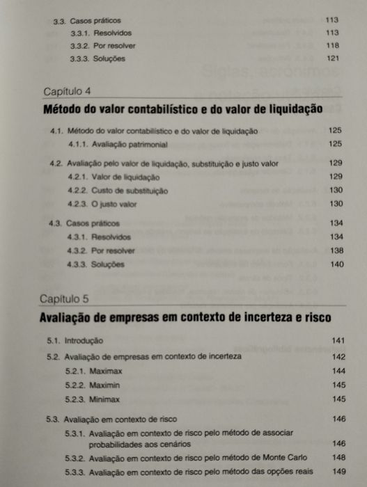 Avaliação de Empresas