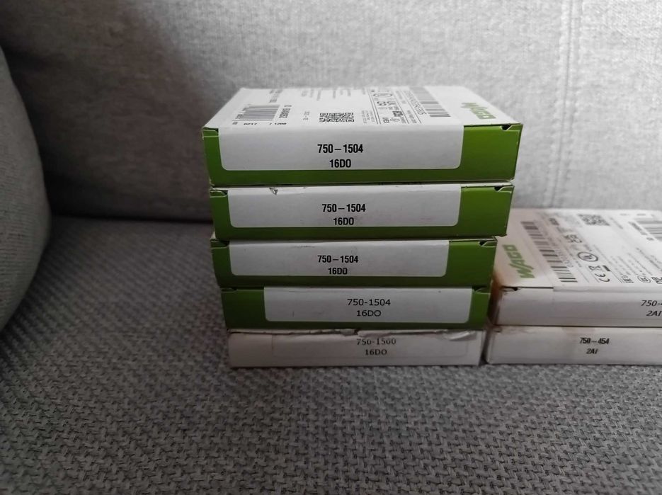 Sterownik WAGO 750 PLC z modułami