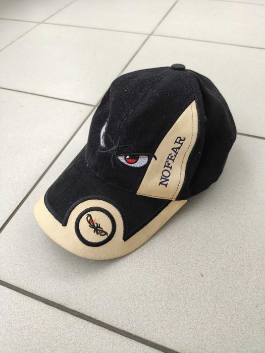 Vintage czapka No Fear z daszkiem kaszkiet unisex