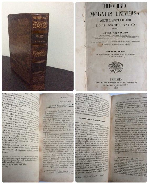 Theologia moralis universa. Auctore Petro Scavini (1859)