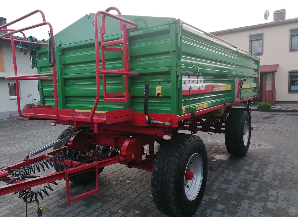 Przyczepa rolnicza Metaltech DB8 8 ton, pierwszy właściciel