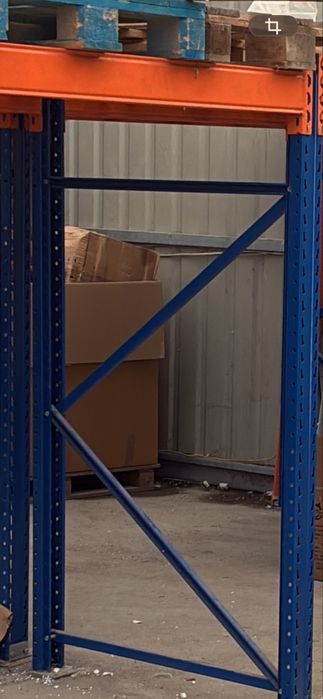 Regaly magazynowe paletowe na miejscu