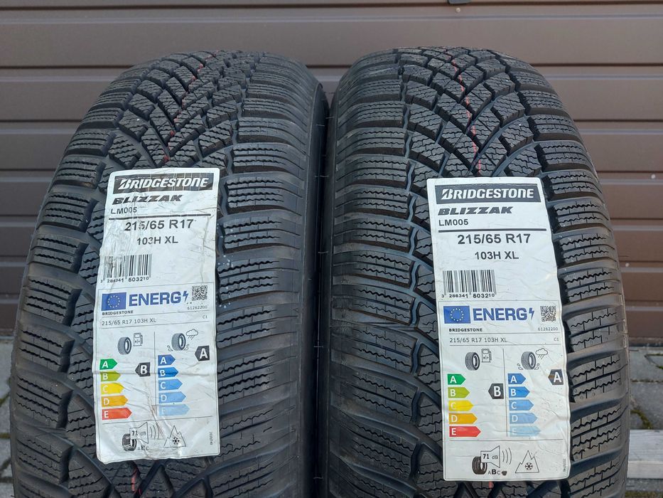Para opon 215.65R17 103H XL Bridgestone Blizzak LM005 SUV/4x4 _NOWE_