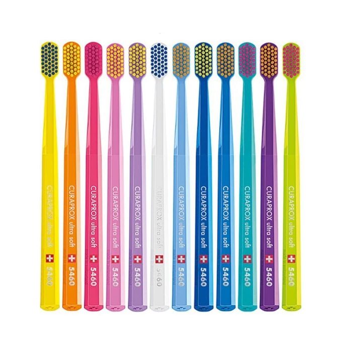 Зубна щітка Curaprox 5460 Ultra Soft , мʼяка щітка зубна для дорослих