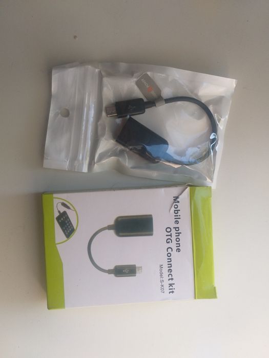 Адаптер переходник Logic Power micro-USB на USB-A. OTG Connector.