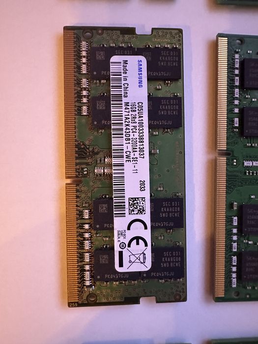 Kość Pamięci Samsung DDR4 SODIMM 3200MHz