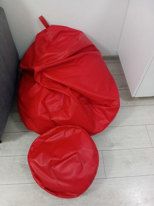 Czewona Pufa Bean Bag
