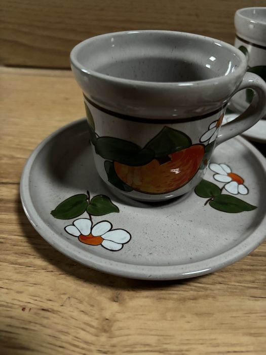 Piękne kubki ze spodkami .!