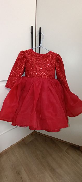 Червона сукня красное платье 104-110