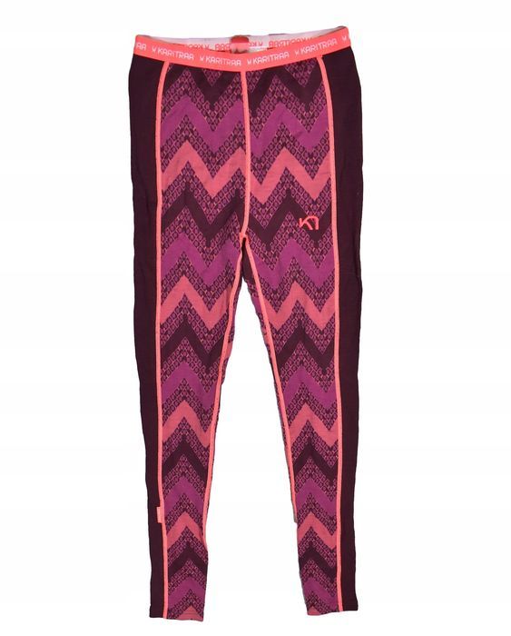 Kari Traa Damskie Kalesony Termoaktywne Merino Wool Legginsy S