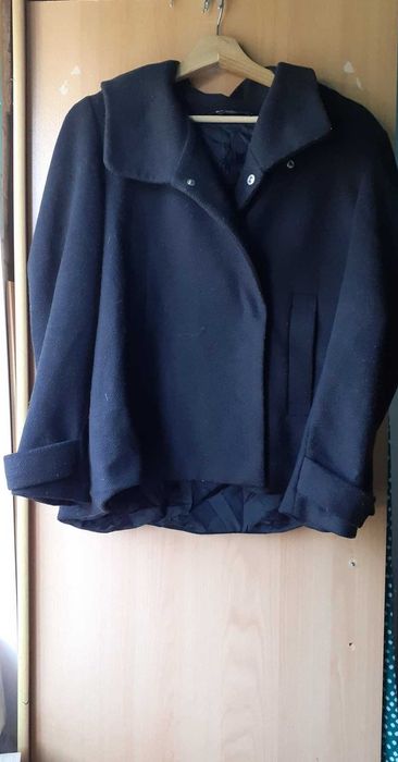 Casaco preto com capuz Shopone S