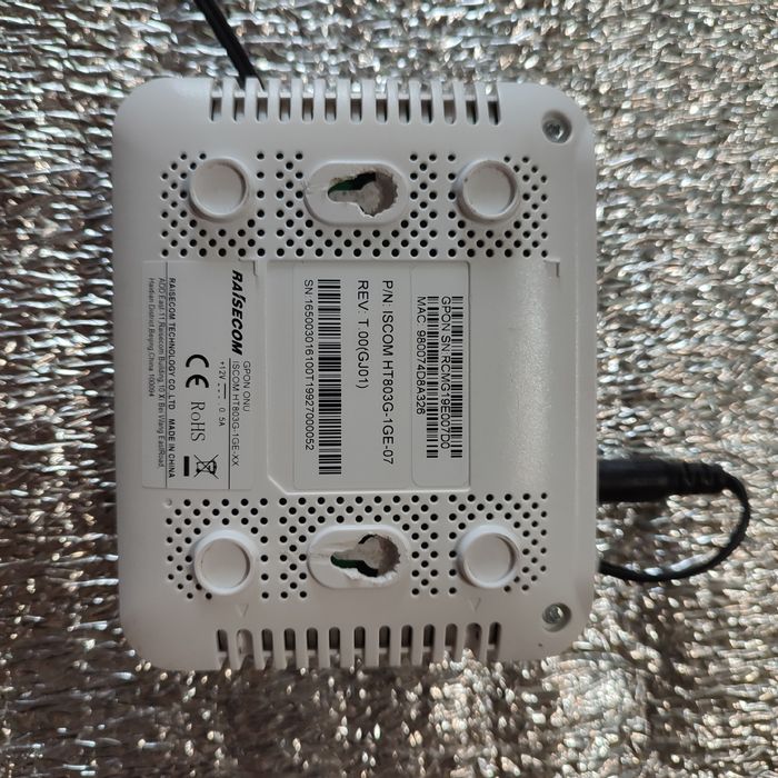 Оптичний термінал ONU GPON Raisecom ISCOM HT803G-1GE (Гігабітний)