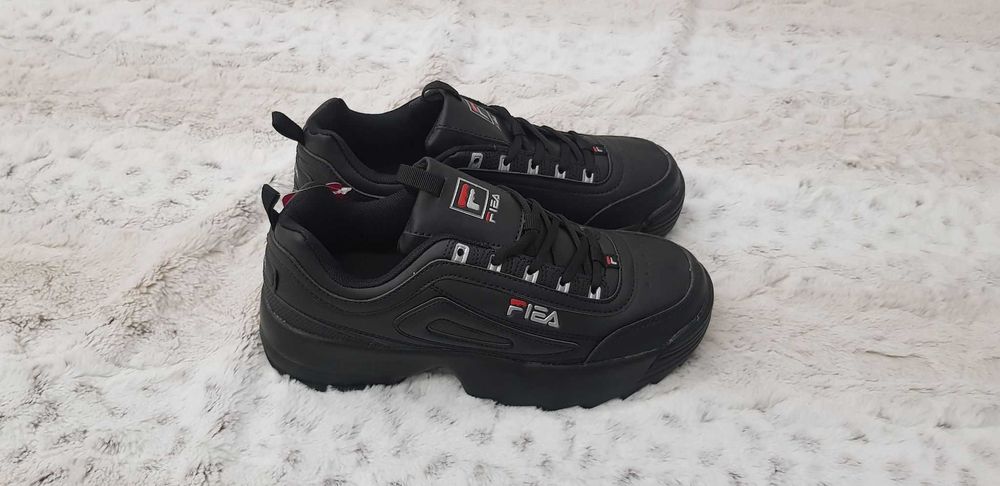 Sneakersy Damskie Sportowe Czarne nr 38