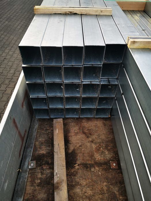 profil profile ocynk 120x120x3 słup słupy