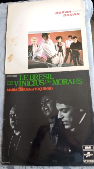 Discos de vinil antigos