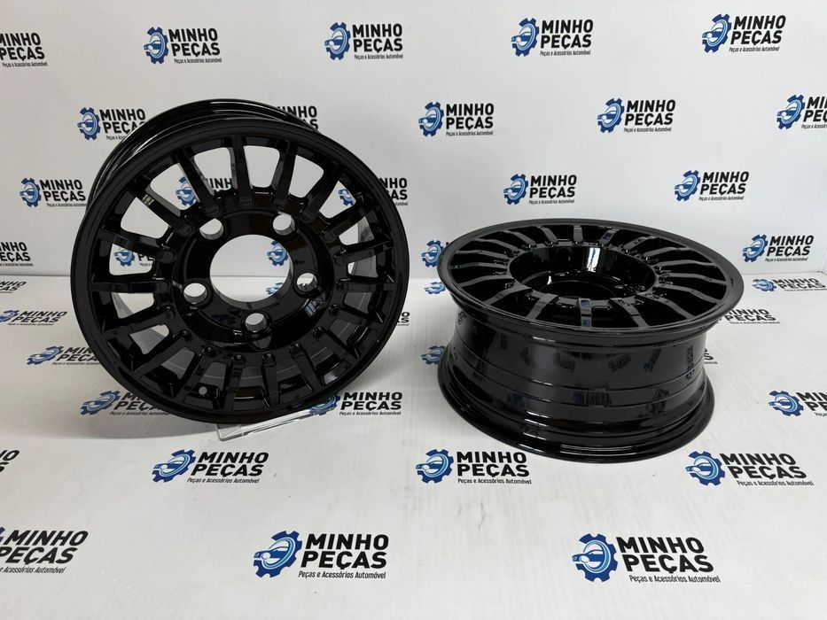 Jantes Look BRAID Win Race em 16 Preto Brilho (5X165.1)