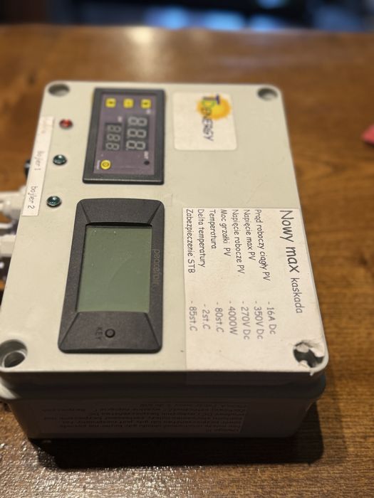Sterownik grzałek PV NOWY MAX KASKADA (Bojler+Bufor) 4000W 16A | NOWY!