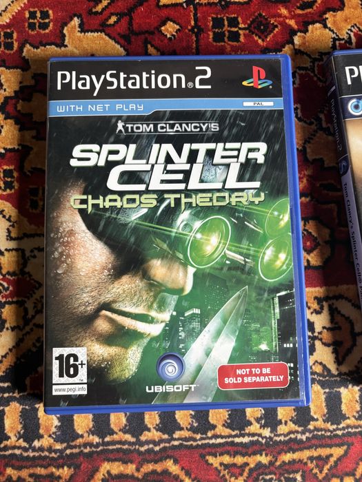 Gra playstation 2 Tom clancy’s splinter cell trilogy limited edition