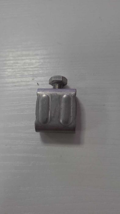 Різьбовий зажим з болтом М8Х25 з оцинк та НЕРЖАВІЮЧОЇ СТАЛІ-Вентиляція