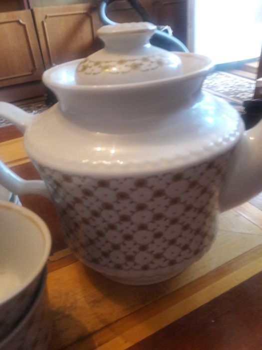 Чашечки с блюдцем