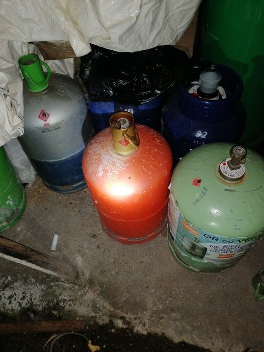 Butijas  de gás francesas ou Alemãs  da para utilizar em casa auto car