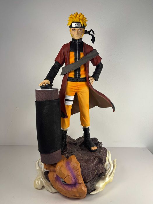 Велика фігурка Наруто на підставці 43см Naruto Uzumaki Shippuden